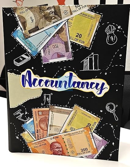 Project Banao Handmade Designer Folder for Documents (Fits A4 Size Sheets) | File Folder for Office, School & College Use | Creative Money Theme Binder | Handmade Art Cover Folder | Durable A4 Paper Organiser