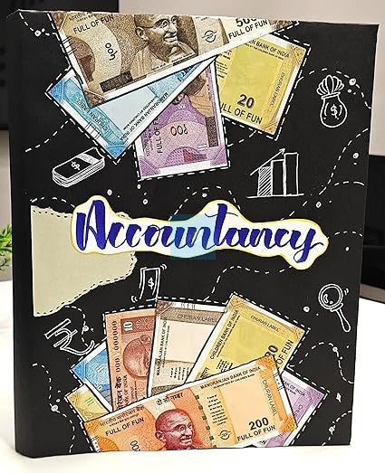 Project Banao Handmade Designer Folder for Documents (Fits A4 Size Sheets) | File Folder for Office, School & College Use | Creative Money Theme Binder | Handmade Art Cover Folder | Durable A4 Paper Organiser