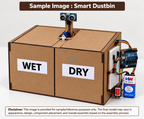 Project Banao Smart Dustbin Project Model Kit | Arduino UNO Automatic Waste Bin with Ultrasonic Sensor & Servo Motor | DIY Smart Dustbin Science Project for School Students, STEM Learning & Exhibition