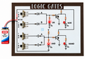 Project Banao Logic Gates Working Model – and, OR, NOR, NAND Circuit Board with LEDs & Switch Inputs | School Science Project | STEM Electronics Learning Kit
