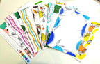 Project Banao A4 Designer Art Paper Sheets - Handcrafted Abstract & Floral Border Designs, 10 Sheets Set | Premium Drawing & Craft Paper for School, Office, and Gift Use | 180 GSM