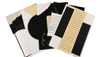 Project Banao Aesthetic A4 Handmade Scrapbook Journal Papers - Vintage Black & Beige Collage Sheets for Junk Journaling, Craft Projects, DIY Card Making, Mixed Media Art | Set of 10 Designs