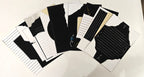 Project Banao Aesthetic A4 Handmade Scrapbook Journal Papers - Vintage Black & Beige Collage Sheets for Junk Journaling, Craft Projects, DIY Card Making, Mixed Media Art | Set of 10 Designs