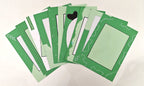 Project Banao A4 Handmade Designer Project Sheets – Green Aesthetic (Pack of 10) | 180 GSM Decorative Craft Paper for School & College Projects | Scrapbook, Assignment & Art Journal Pages