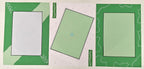 Project Banao A4 Handmade Designer Project Sheets – Green Aesthetic (Pack of 10) | 180 GSM Decorative Craft Paper for School & College Projects | Scrapbook, Assignment & Art Journal Pages
