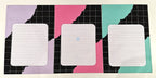 Project Banao A4 Multicolour Designer Papers – Pack of 10 | 180 GSM Scrapbook Sheets with Grid & Torn Edge Design | Aesthetic Craft Paper for Journaling, DIY Projects, Art & Craft, School Projects