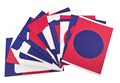 Project Banao Red & Blue Designer Scrapbook Papers – 10 Sheets | 180 GSM Premium A4 Craft Paper for Journaling, Card Making, DIY Crafts, Album Decoration & School Projects