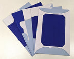 Project Banao A4 Blue Designer Papers for Scrapbooking & Journaling – 180 GSM, 10-Pack Aesthetic Craft Sheets, Decorative Background Paper for DIY Cards, School Projects & Art Journals