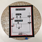 Project Banao Series and Parallel Resistance Circuit Kit with LED, Resistors, Switch & Battery – STEM Physics Electronics Learning Model for Students | DIY Educational Science Project