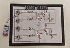 Project Banao Logic Gates Working Model – and, OR, NOR, NAND Circuit Board with LEDs & Switch Inputs | School Science Project | STEM Electronics Learning Kit
