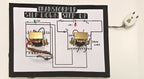 Project Banao Transformer Working Model – Step Up & Step Down Transformer Demonstration Board with LEDs, Iron Core, Coils | School Science Project | STEM Physics Learning Kit