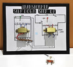 Project Banao Transformer Working Model – Step Up & Step Down Transformer Demonstration Board with LEDs, Iron Core, Coils | School Science Project | STEM Physics Learning Kit