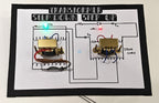 Project Banao Transformer Working Model – Step Up & Step Down Transformer Demonstration Board with LEDs, Iron Core, Coils | School Science Project | STEM Physics Learning Kit