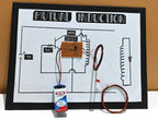 Project Banao Mutual Induction Experiment Kit with 9V Battery, LED, Induction Coils & Transistor – Educational Physics STEM Project for Students