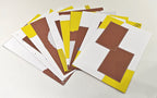 Project Banao Earth Tone Scrapbook Paper Set of 10 | 180 GSM Aesthetic Journaling Cards for DIY Scrapbooking, Card Making, Planner Decoration & Art Crafts
