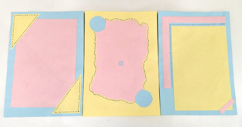 Project Banao Handmade A4 Pastel Craft Paper Sheets (10 pcs) | 180 GSM Decorative Paper for Scrapbooking, Journals, Letters & DIY Projects | Premium Aesthetic Paper | Made in India