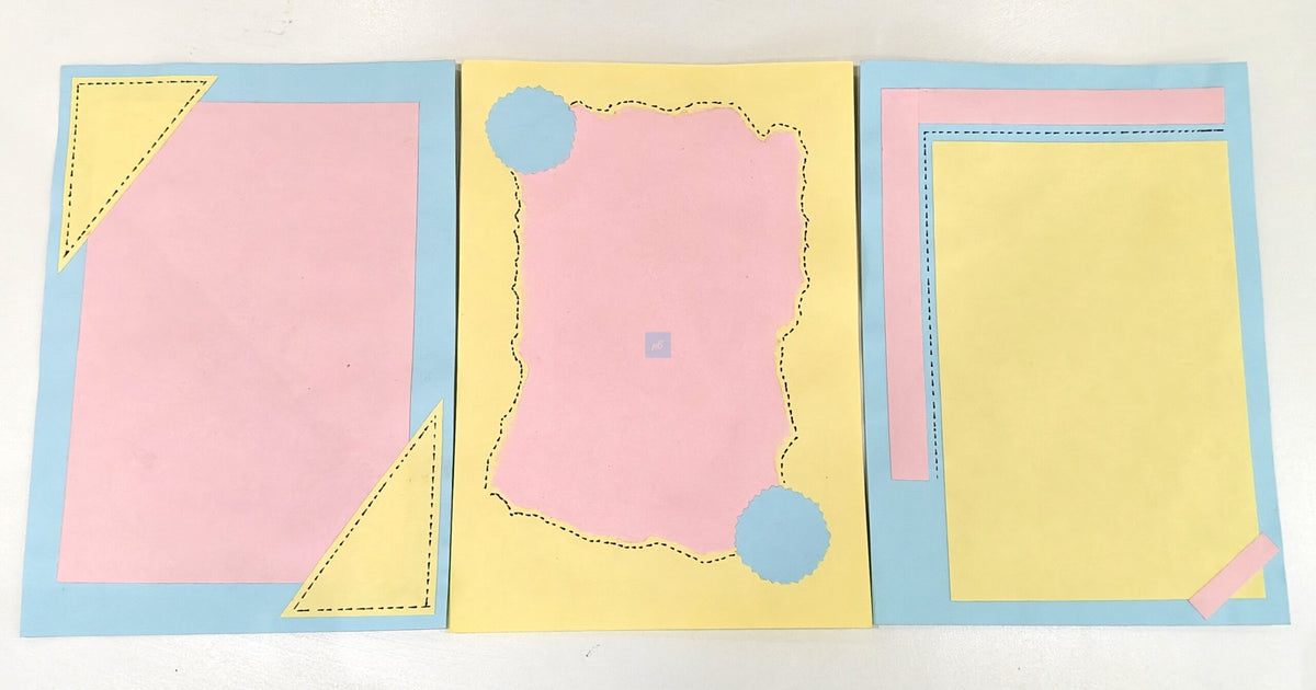 Project Banao Handmade A4 Pastel Craft Paper Sheets (10 pcs) | 180 GSM Decorative Paper for Scrapbooking, Journals, Letters & DIY Projects | Premium Aesthetic Paper | Made in India