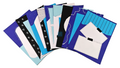 Project Banao Aesthetic Blue Writing Paper (Set of 10) | Handmade A4 Designer Sheets for Journals, Letters, Scrapbooking & Creative Crafts | 180 GSM | Made in India