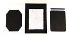 Project Banao Minimalist Black & White Writing Paper (Set of 10) | Handmade A4 Monochrome Designer Sheets for Journals, Letters, Scrapbooking & Crafts | 180 GSM | Made in India