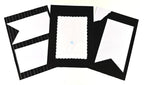 Project Banao Minimalist Black & White Writing Paper (Set of 10) | Handmade A4 Monochrome Designer Sheets for Journals, Letters, Scrapbooking & Crafts | 180 GSM | Made in India