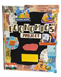 Project Banao Economics Black Currency Theme Project File Ring Binder | A4 Handmade Folder for School & College | Assignment & Practical Record File | Made in India