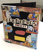Project Banao Economics Black Currency Theme Project File Ring Binder | A4 Handmade Folder for School & College | Assignment & Practical Record File | Made in India
