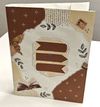 Project Banao Brown Vintage Journal Theme A4 Ring Folder | Handmade Aesthetic Project File | Reusable Presentation Folder | School & College Assignment File | Made in India