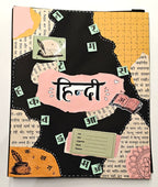 Project Banao Hindi Language Theme A4 Ring Binder Folder | Handmade Hindi Project File with Devanagari & Literary Design | Reusable Presentation Folder for School & College | Made in India