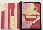 Project Banao A4 Handmade Project File Combo - Pink & Red Floral Theme | Ring Binder with 10 Designer Sheets | School & College Assignment Presentation File | Made in India