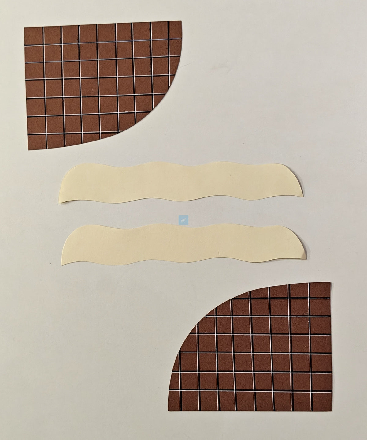 Project Banao Decoration Borders & Headings Cutouts Set - Brown & Beige Checkered Theme | Borders, Headings & Subheadings, DIY School Project, Chart & Craft Decoration Supplies | Made in India