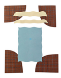 Project Banao Decoration Borders & Headings Cutouts Set - Brown & Beige Checkered Theme | Borders, Headings & Subheadings, DIY School Project, Chart & Craft Decoration Supplies | Made in India