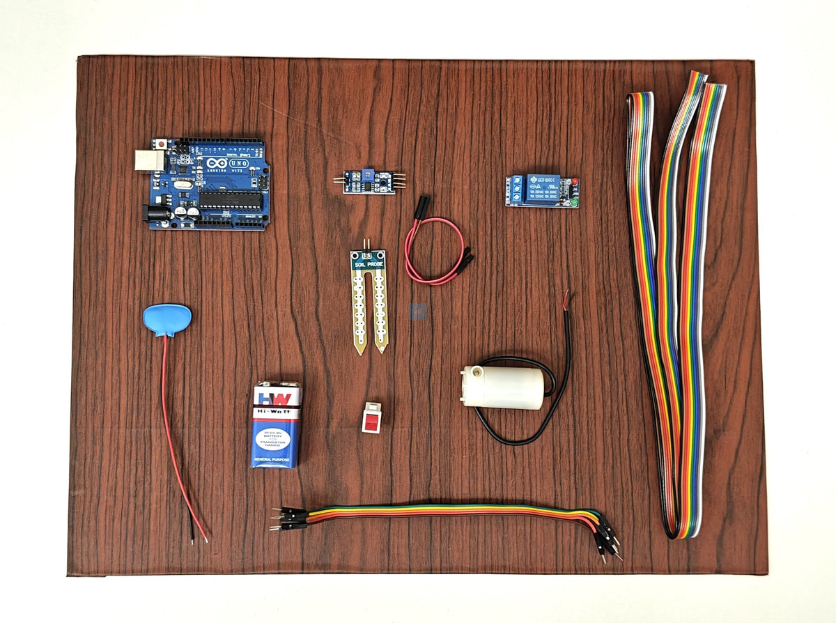 Project Banao Smart Irrigation Project Model Kit | Arduino UNO Automatic Plant Watering System with Soil Moisture Sensor, Water Pump & Relay | DIY STEM Science Project for School Students