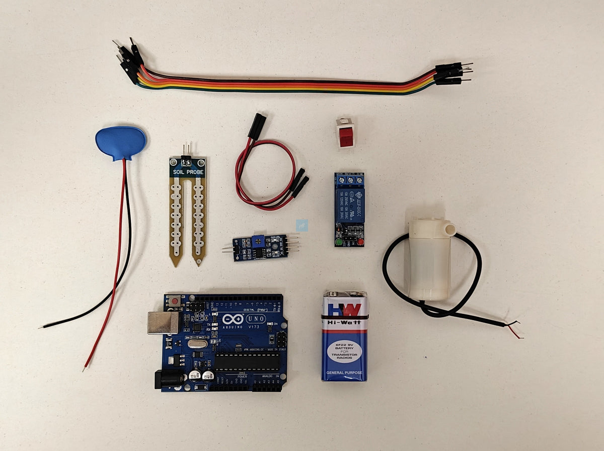 Project Banao Smart Irrigation Project Model Kit | Arduino UNO Automatic Plant Watering System with Soil Moisture Sensor, Water Pump & Relay | DIY STEM Science Project for School Students