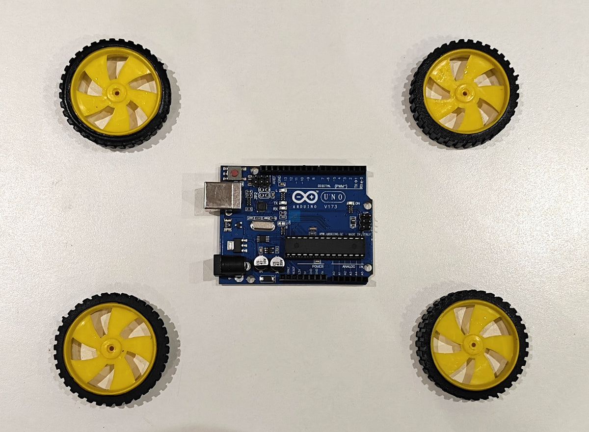 Project Banao Obstacle Avoiding Robot Car Kit | Arduino UNO Smart Autonomous Robot with Ultrasonic Sensor, 4WD Motors & Servo Motor | DIY Robotics STEM Science Project for School Students