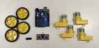 Project Banao Obstacle Avoiding Robot Car Kit | Arduino UNO Smart Autonomous Robot with Ultrasonic Sensor, 4WD Motors & Servo Motor | DIY Robotics STEM Science Project for School Students