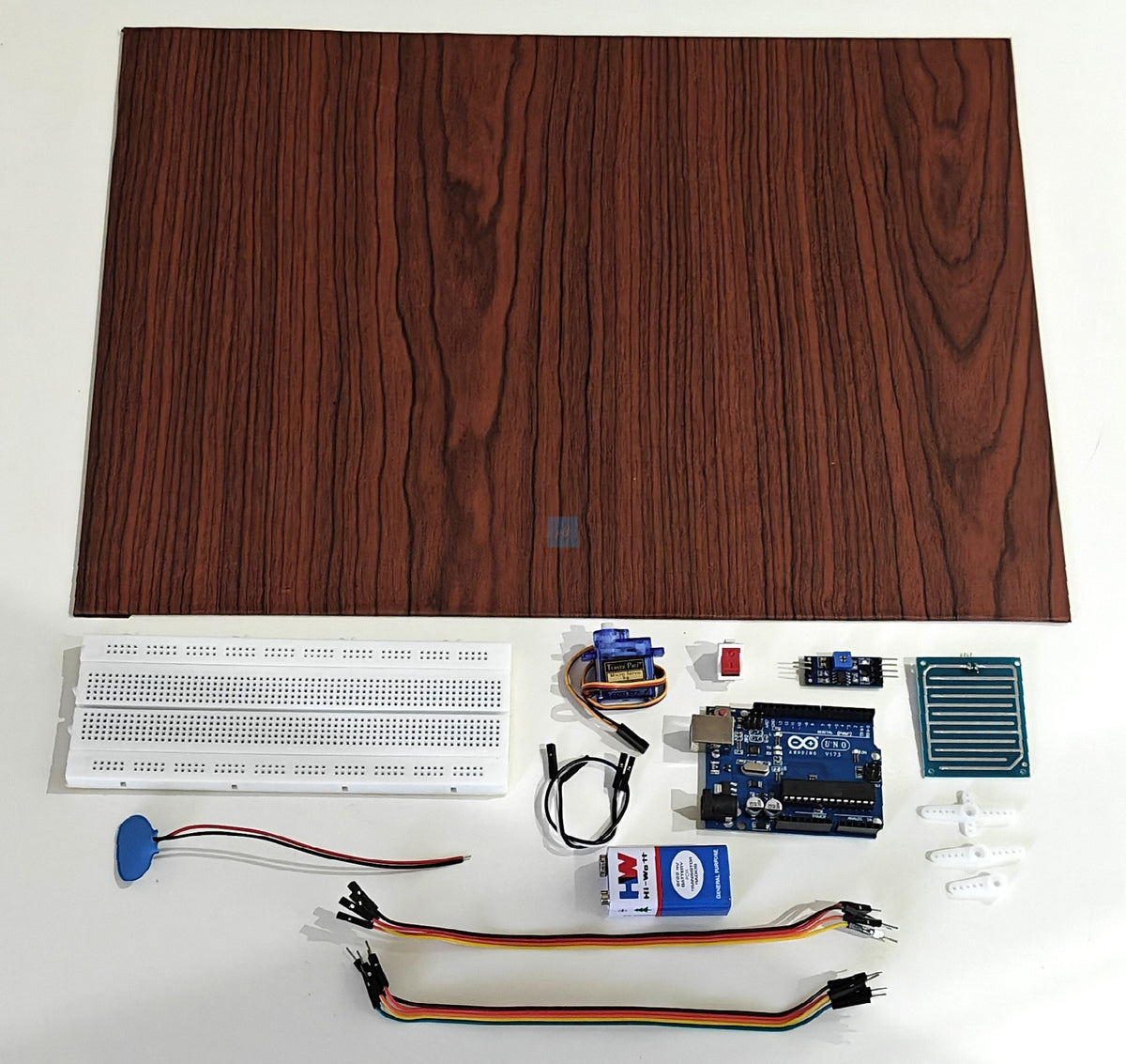 Project Banao Rain Detection Model Project Kit | Arduino UNO Rain Sensor & Water Detection DIY Science STEM Project | Automatic Rain Detector with Servo Motor, Sensor Module & Electronics Components