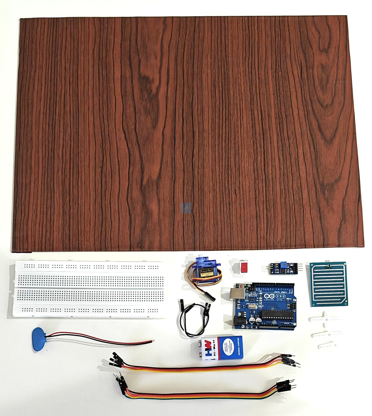 Project Banao Rain Detection Model Project Kit | Arduino UNO Rain Sensor & Water Detection DIY Science STEM Project | Automatic Rain Detector with Servo Motor, Sensor Module & Electronics Components