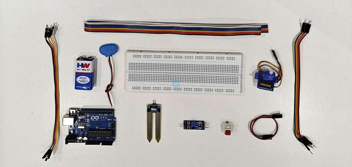 Project Banao Smart Dustbin Project Model Kit | Arduino UNO Automatic Waste Bin with Ultrasonic Sensor & Servo Motor | DIY Smart Dustbin Science Project for School Students, STEM Learning & Exhibition