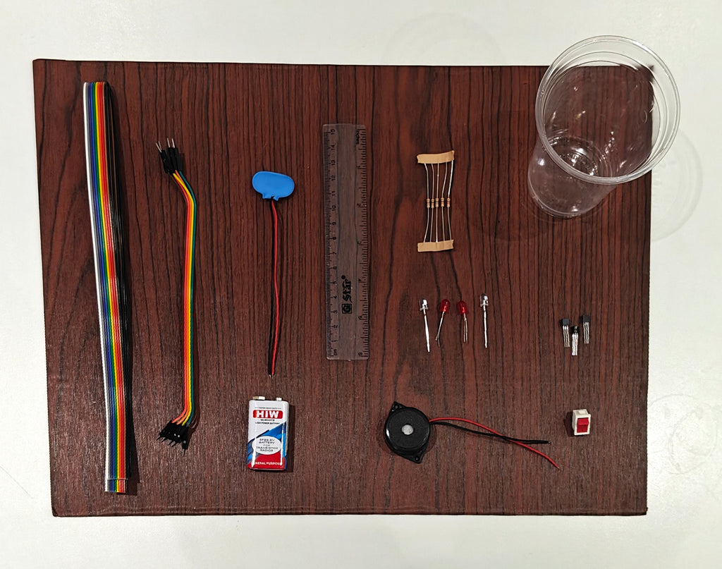 Project Banao Water Level Indicator Model Project Kit (DIY) | Water Tank Level Detector with LED Indicators & Buzzer Alarm | School Science Project for Students, STEM Learning, Electronics Experiment & Science Exhibition