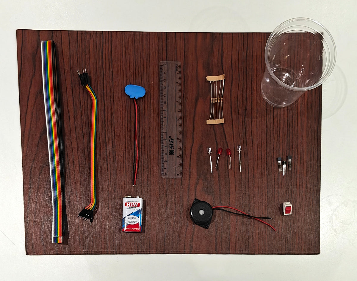 Project Banao Water Level Indicator Model Project Kit (DIY) | Water Tank Level Detector with LED Indicators & Buzzer Alarm | School Science Project for Students, STEM Learning, Electronics Experiment & Science Exhibition