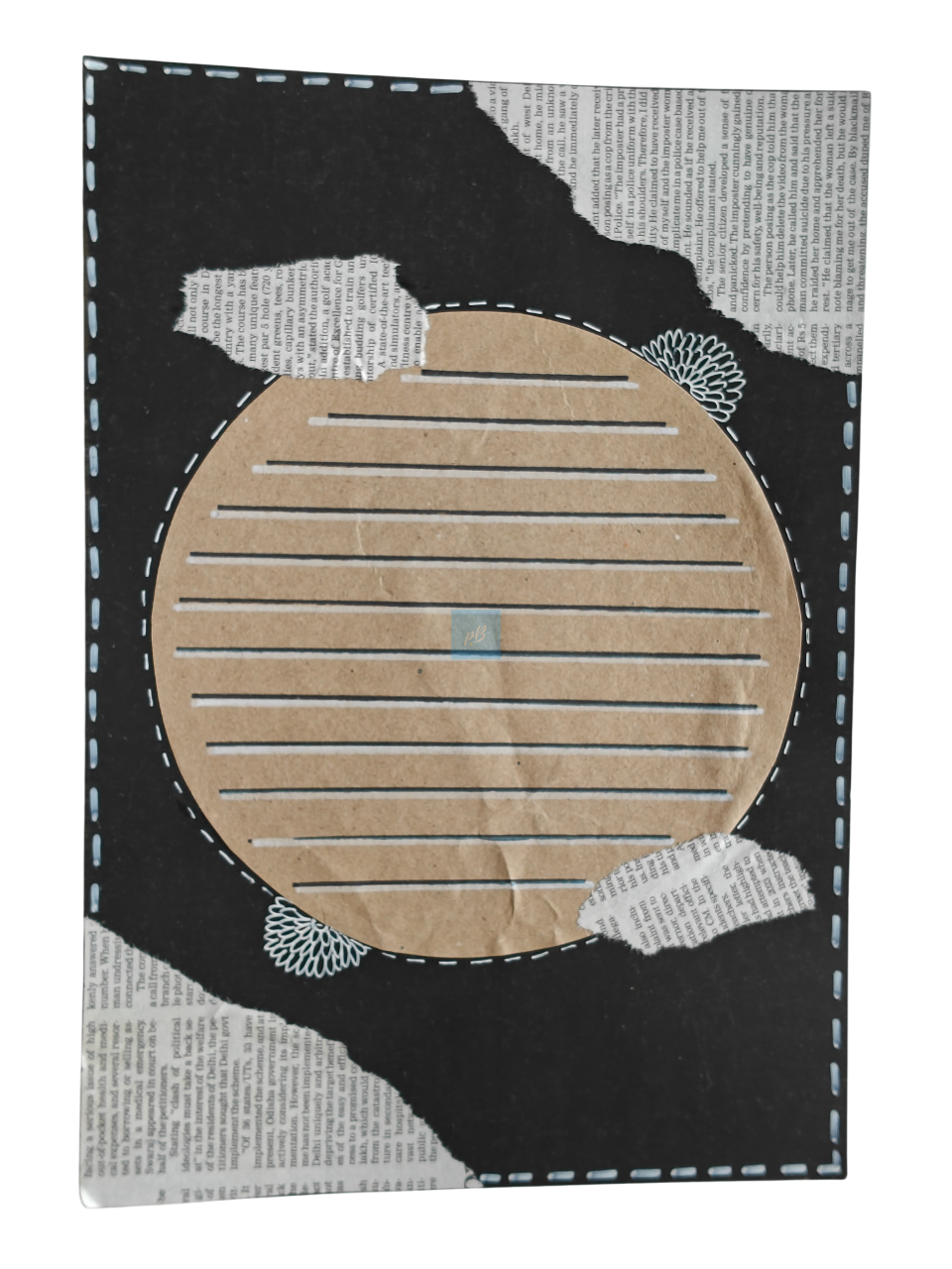 Project Banao Handmade Vintage Collage Paper Set – Aesthetic Mixed Media Craft Sheets for Journaling, Scrapbooking & Art Projects | A4 Size |180 GSM (Pack of 10 Sheets)