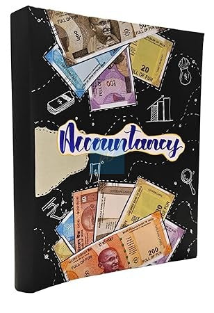 Project Banao Handmade Designer Folder for Documents (Fits A4 Size Sheets) | File Folder for Office, School & College Use | Creative Money Theme Binder | Handmade Art Cover Folder | Durable A4 Paper Organiser