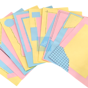 Project Banao Handmade A4 Pastel Craft Paper Sheets (10 pcs) | 180 GSM Decorative Paper for Scrapbooking, Journals, Letters & DIY Projects | Premium Aesthetic Paper | Made in India