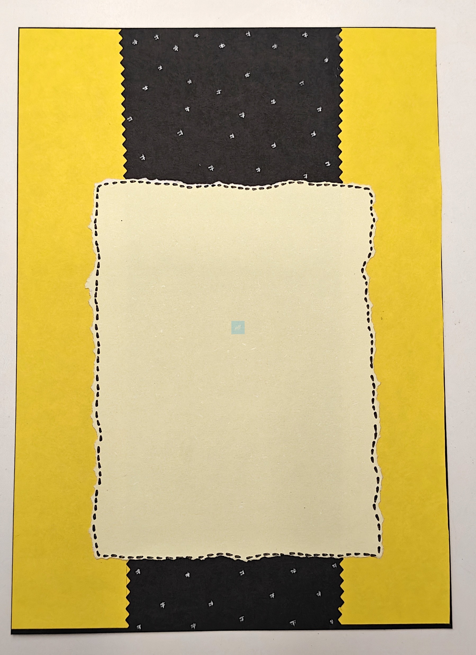 Project Banao Honeycomb Yellow & Black A4 Handmade Designer Craft Sheets (10 pcs) | Decorative Paper for Scrapbook, School Projects, Journals, Art & DIY Decorations | Made in India - Image 3