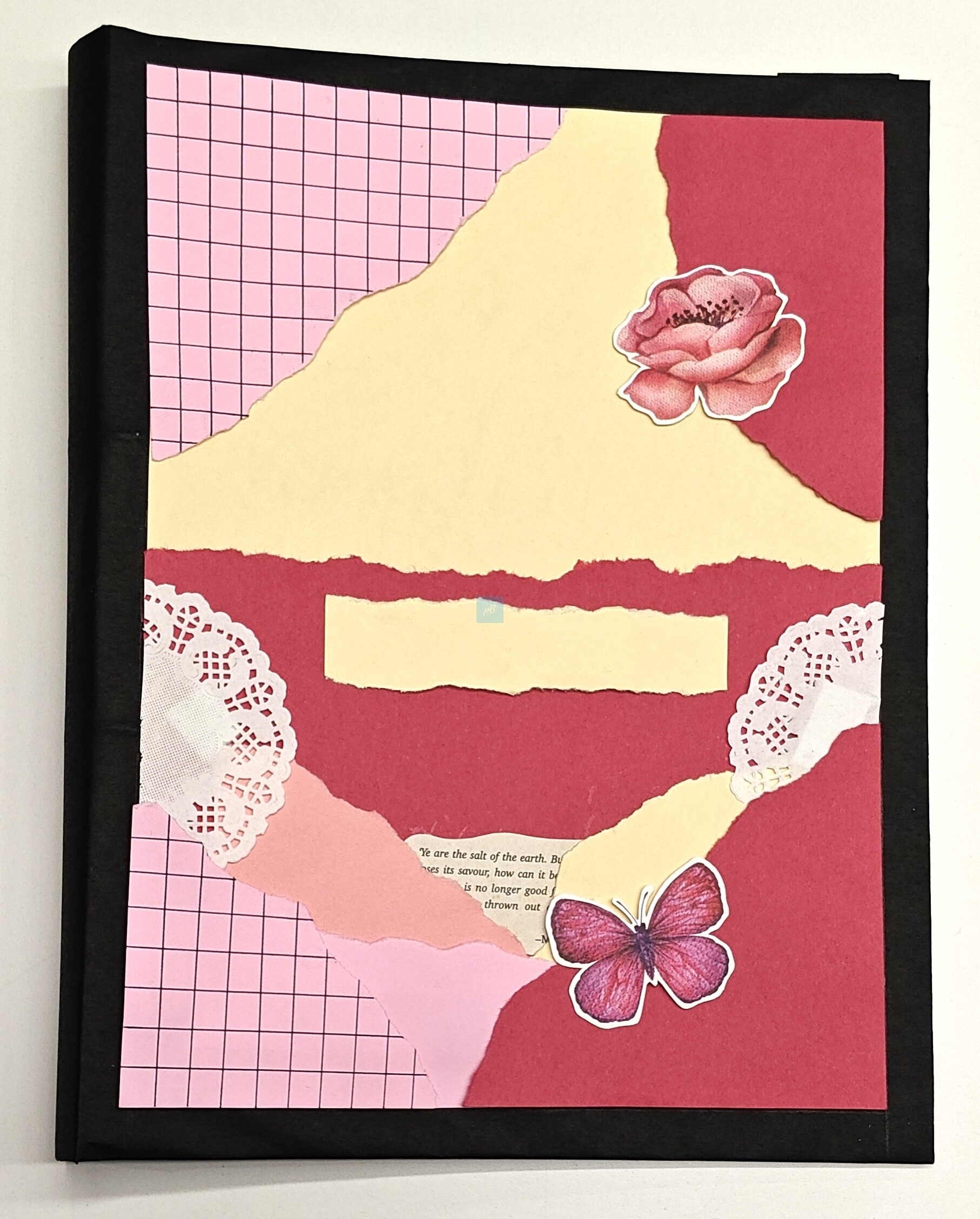 Project Banao A4 Handmade Project File Combo - Pink & Red Floral Theme | Ring Binder with 10 Designer Sheets | School & College Assignment Presentation File | Made in India - Image 7