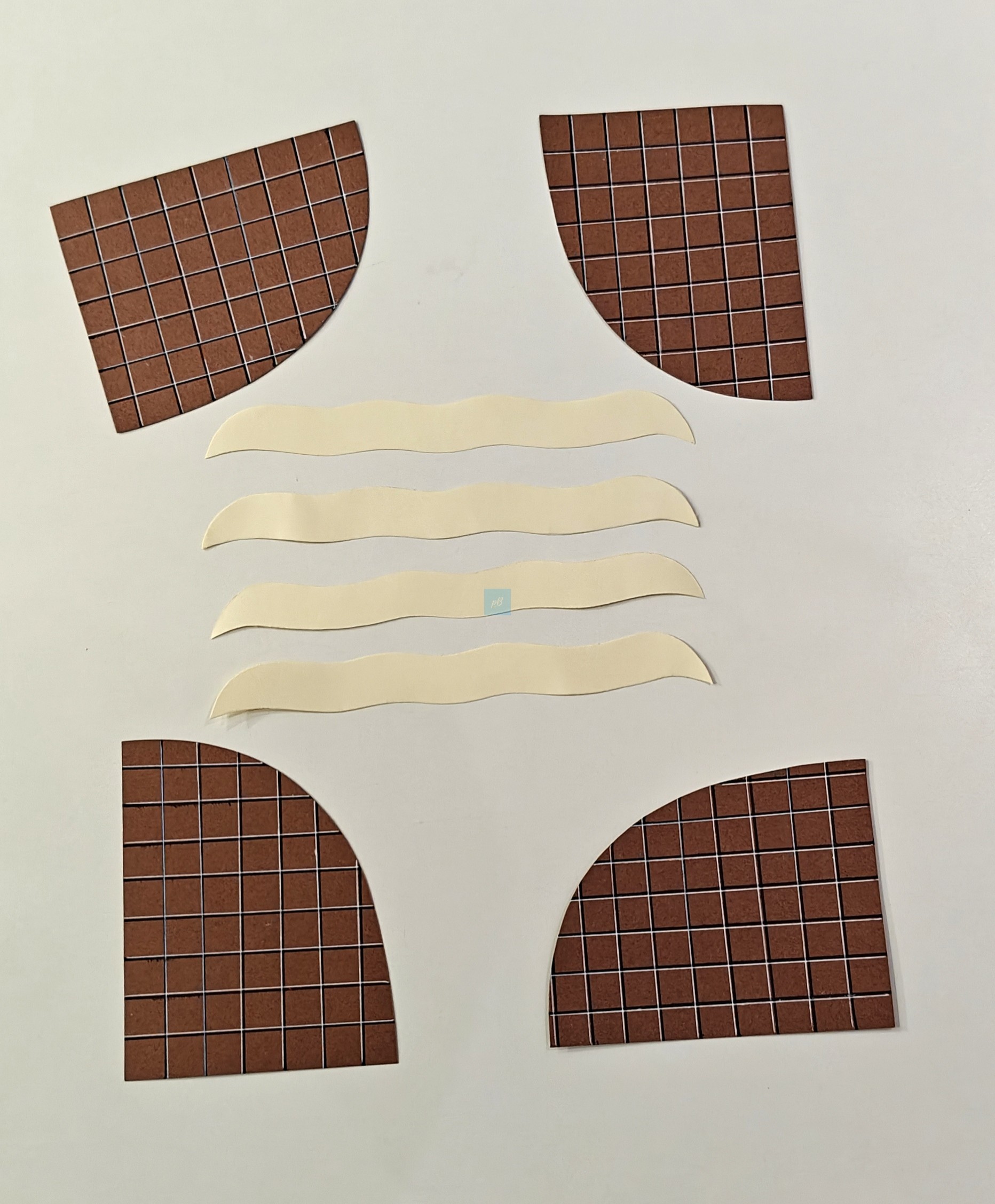 Project Banao Decoration Borders & Headings Cutouts Set - Brown & Beige Checkered Theme | Borders, Headings & Subheadings, DIY School Project, Chart & Craft Decoration Supplies | Made in India - Image 8