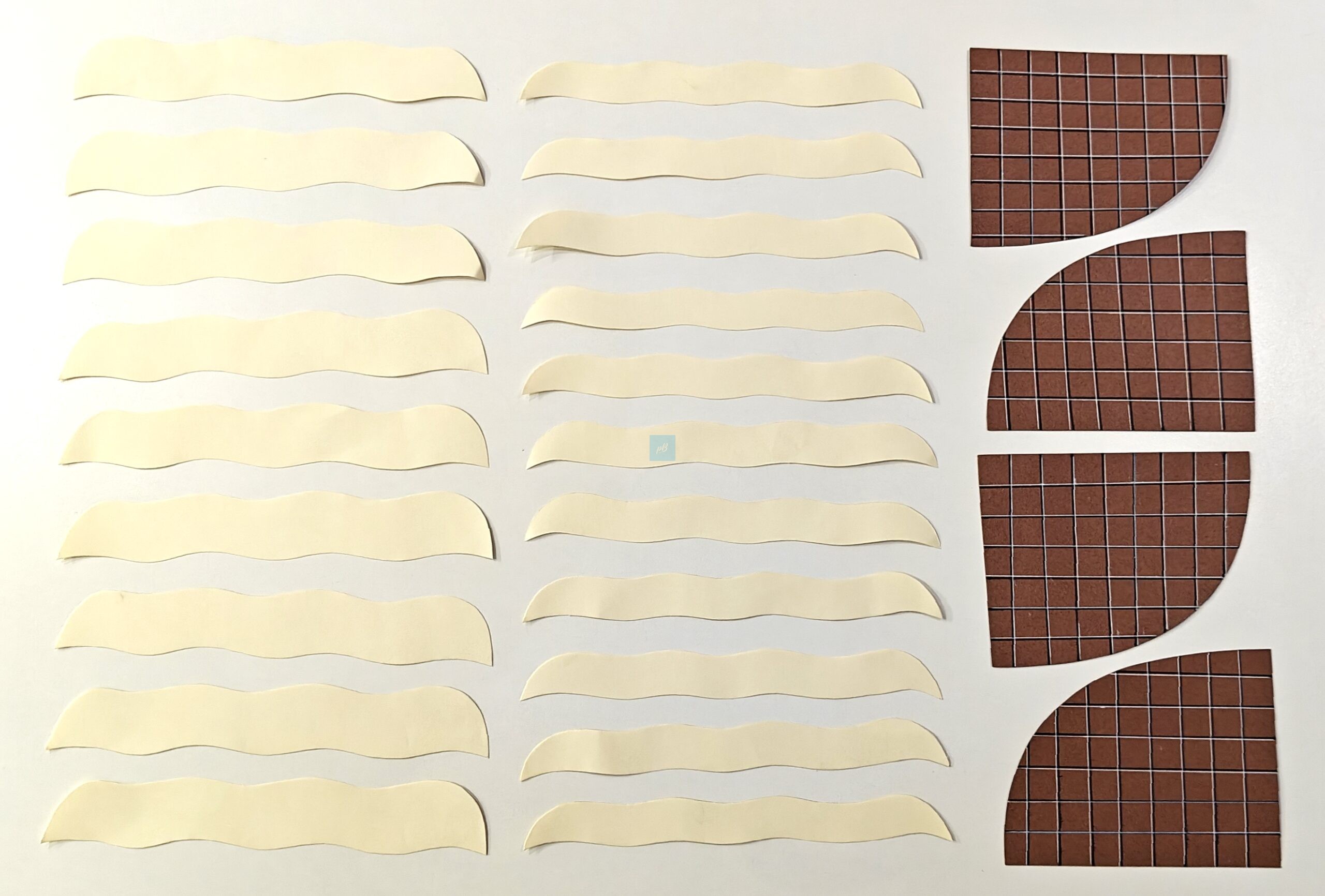 Project Banao Decoration Borders & Headings Cutouts Set - Brown & Beige Checkered Theme | Borders, Headings & Subheadings, DIY School Project, Chart & Craft Decoration Supplies | Made in India - Image 4