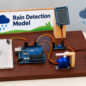 Project Banao Rain Detection Model Project Kit | Arduino UNO Rain Sensor & Water Detection DIY Science STEM Project | Automatic Rain Detector with Servo Motor, Sensor Module & Electronics Components