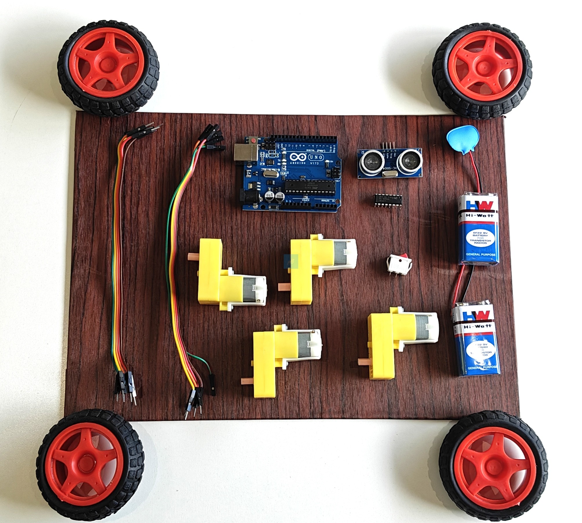 Project Banao Line Follower Robot Car Kit with Arduino UNO, IR Sensor & 4WD Motor Drive | DIY Automatic Line Tracking Robot | STEM Robotics & Electronics Project Kit for School Science Exhibition - Image 10