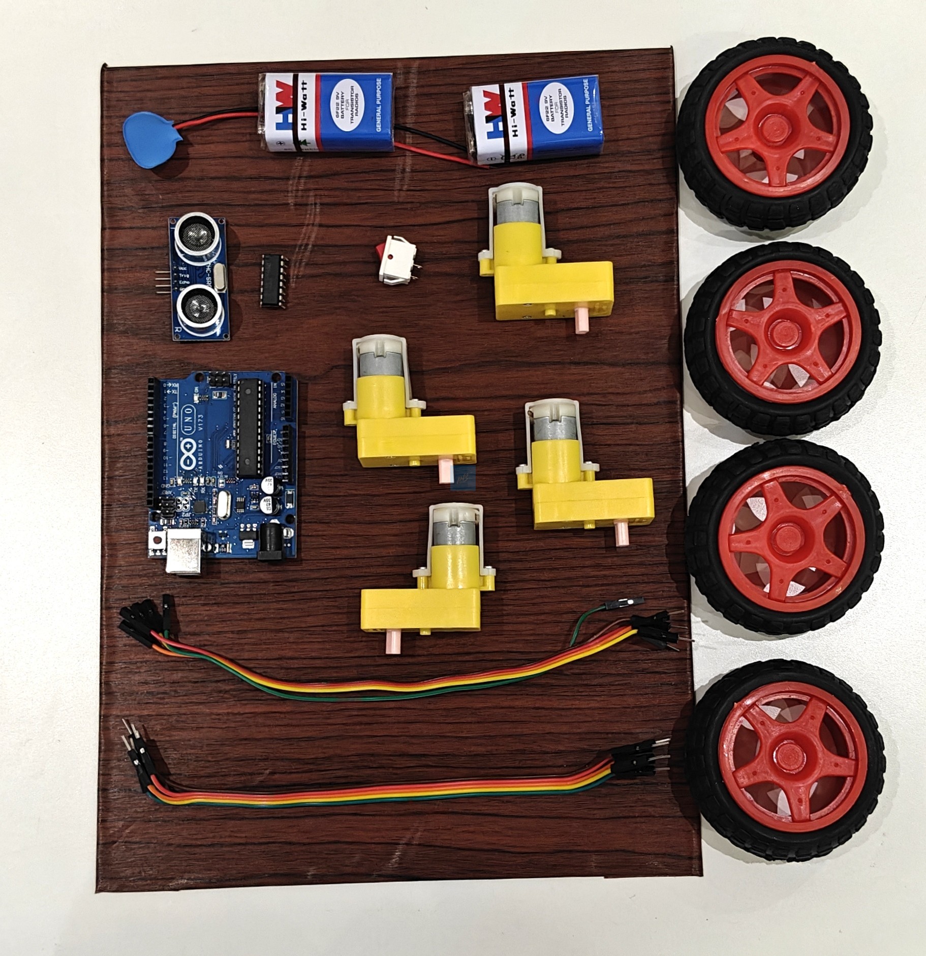 Project Banao Line Follower Robot Car Kit with Arduino UNO, IR Sensor & 4WD Motor Drive | DIY Automatic Line Tracking Robot | STEM Robotics & Electronics Project Kit for School Science Exhibition - Image 9